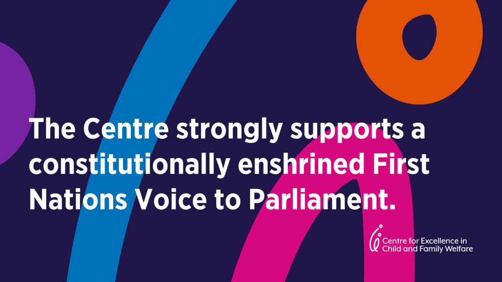 The Centre strongly supports a constitutionally enshrined First Nations Voice to Parliament.