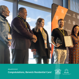 The Berwick Residential Care Team, Anglicare Winners, Residential Care Team Award 2023
