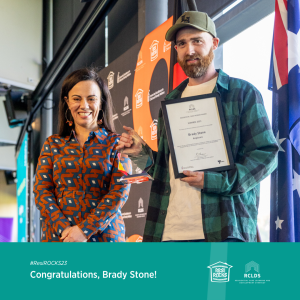 Brady Stone from Anglicare Winner, Residential Carer Award 2023