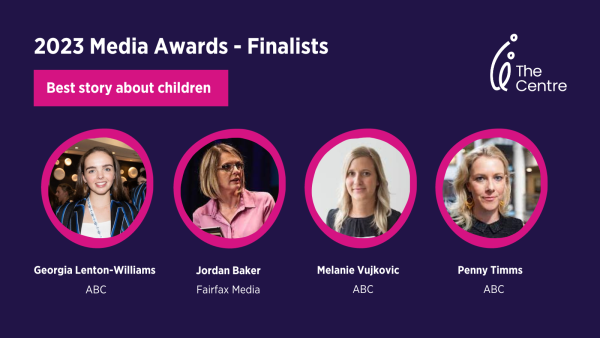 Best Story about Children finalists 2023 Media Awards