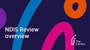 NDIS Review overview for child and family services