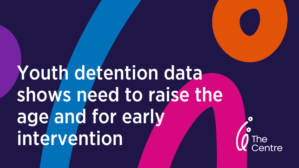 youth detention data shows needs to raise the age and for early intervention