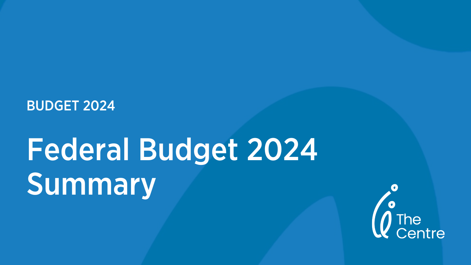 Federal Budget Summary 2024